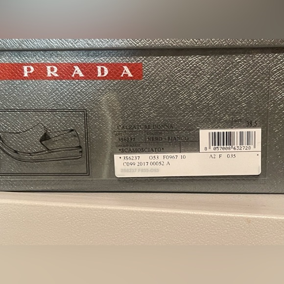 Prada sneakers size 8.5 - Picture 9 of 9